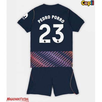 Tottenham Hotspur Pedro Porro #23 Echipament de Fotbal Replică 2026-27 Copii Deplasare (+ Șorturi)
